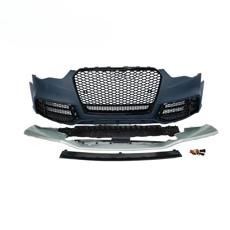 

Car 13-16 A5 S5 Front Bumper RS5 Style Front Bumper Body Kit with Grille for A5 S5 B8.5 2013 2014 2015 2016