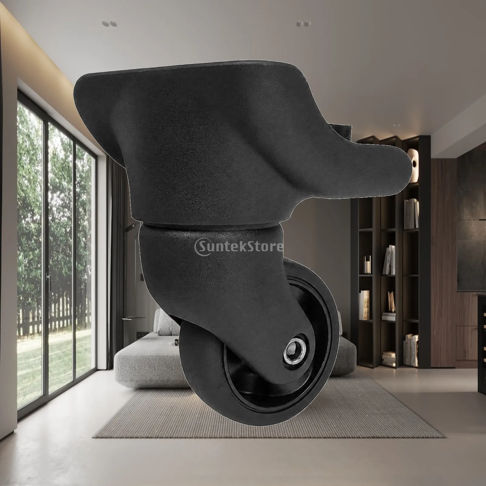 Quiet Rolling Luggage Caster Wheels for Suitcase Replacement Durable Hardware for Travel