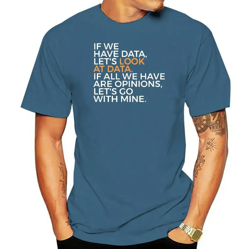 Analytics Data Science Funny T-Shirt Cotton Tops & Tees For Men Autumn Top T-Shirts Leisure Faddish Plus Size