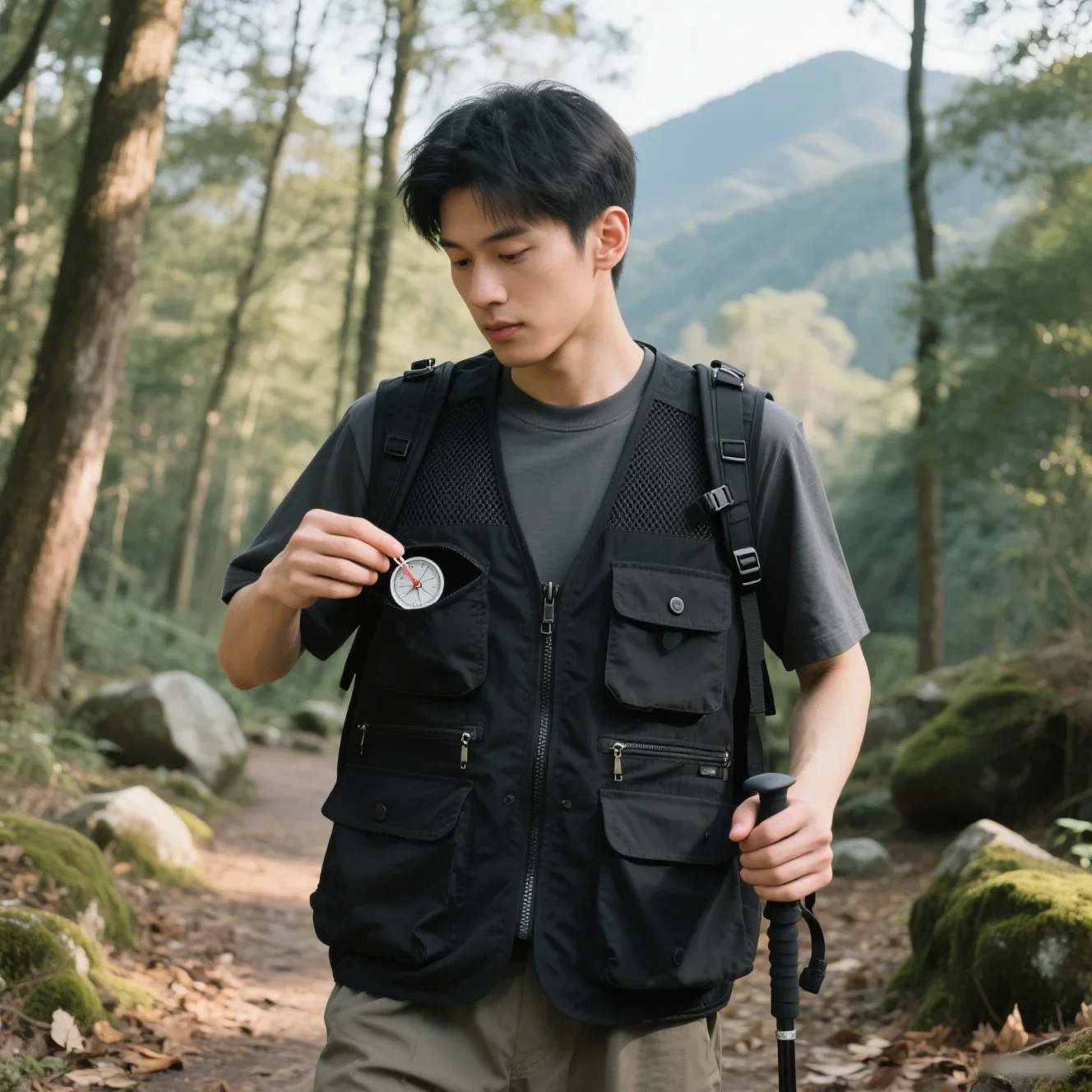 

Новый летний мужской повседневный жилет с несколькими карманами для пешего туризма и рыбалки, мужской жилет для фотографа, сетчатый рабочий жилет, куртка без рукавов