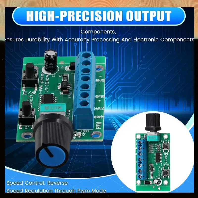 

Мини-модуль двигателя постоянного тока, бесщеточный редуктор, небольшой двигатель, ШИМ-регулятор скорости, модуль 3650/3525/2418/2430, модуль двигателя-Y05A