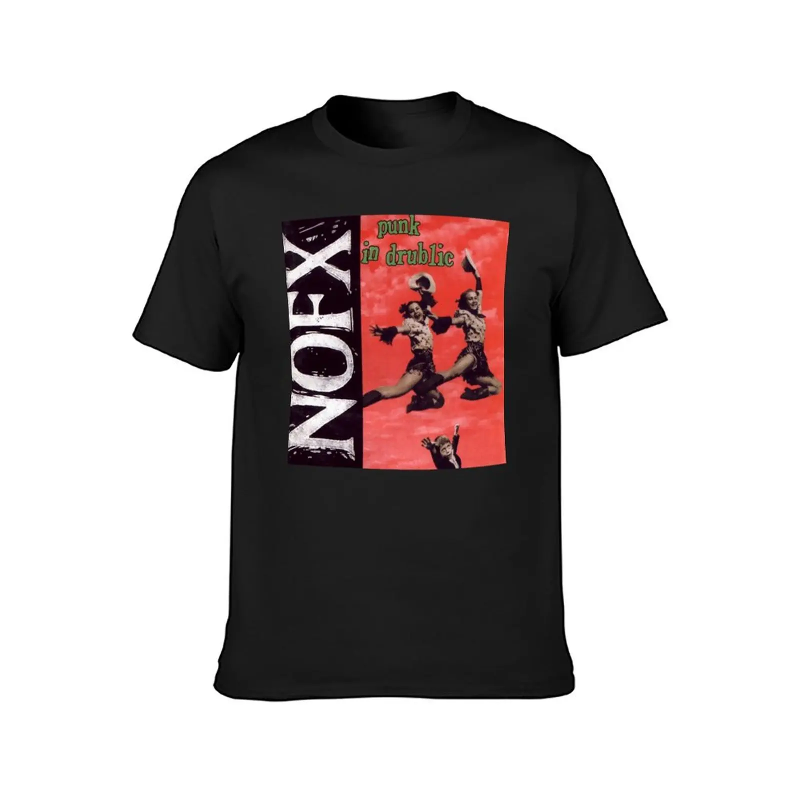 NOFX PUNK IN DRUBLIC T-Shirt quick drying for a boy customizeds Men's t shirts