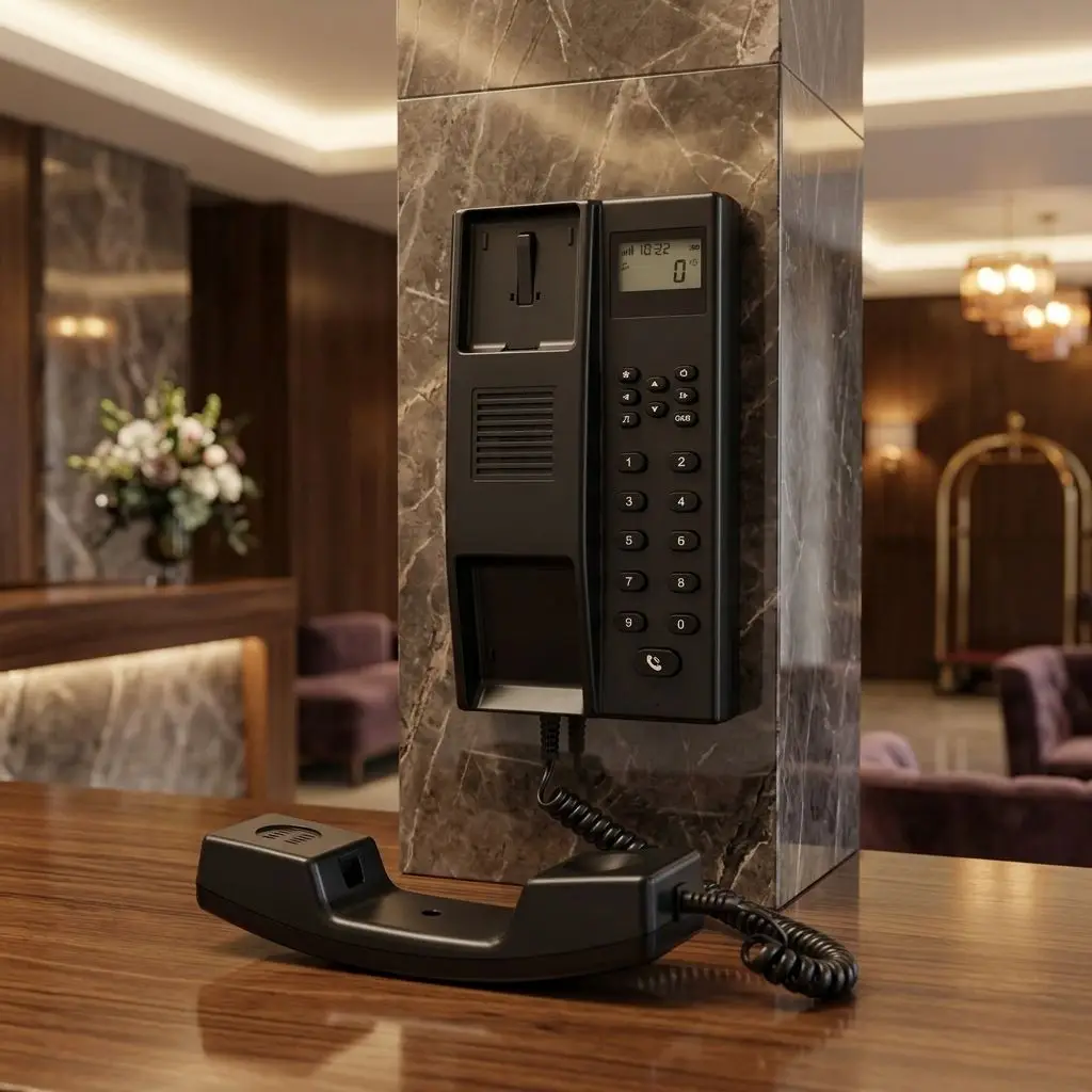 ZT200 Wireless Intercom for Hotel Apartment Supports up to 9999 Devices Simultaneously