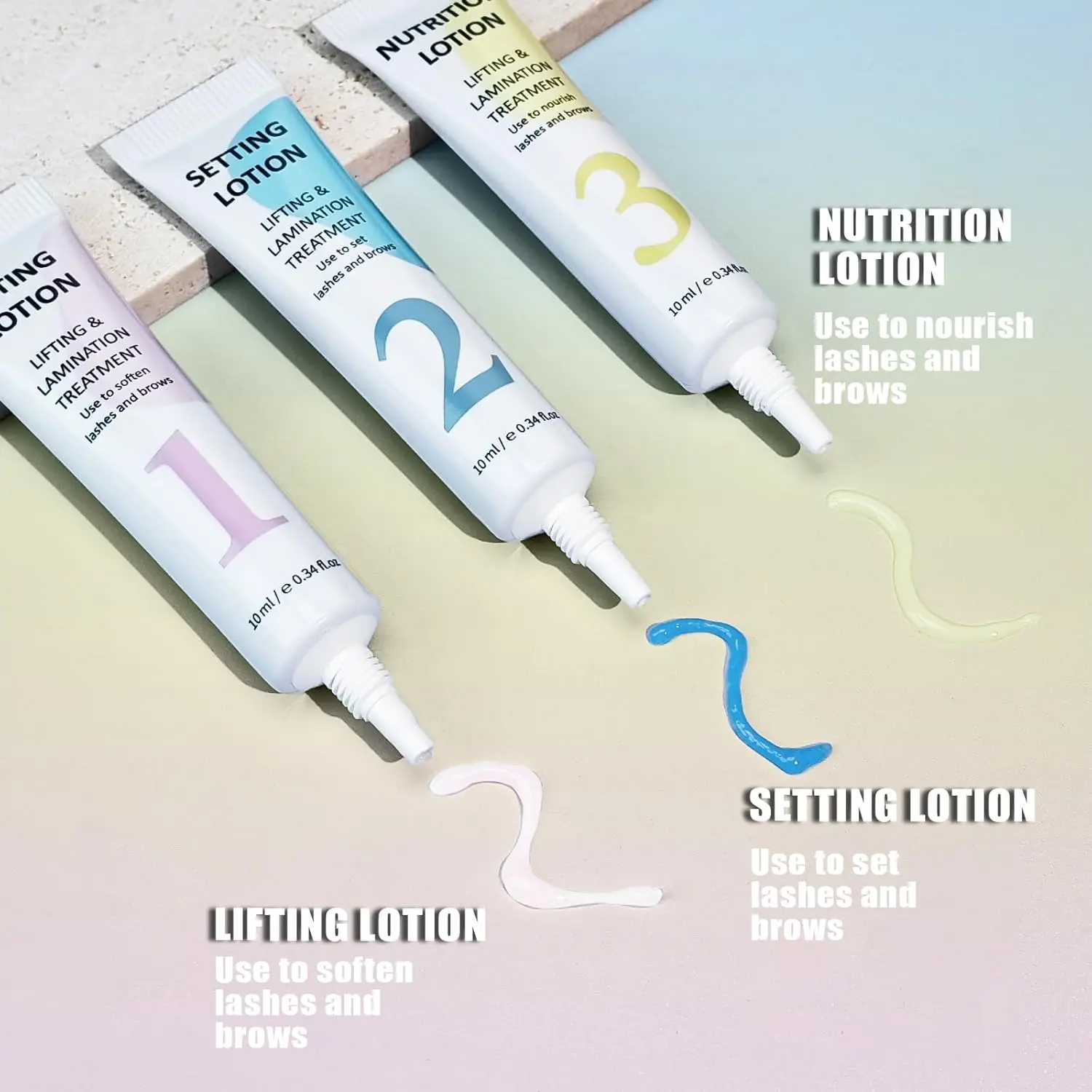 Libeauty Sollevamento ciglia e sollevamento ciglia Ritenzione permanente 4-6 settimane Set sollevatore ciglia per piegaciglia Kit permanente ciglia Strumento di trucco