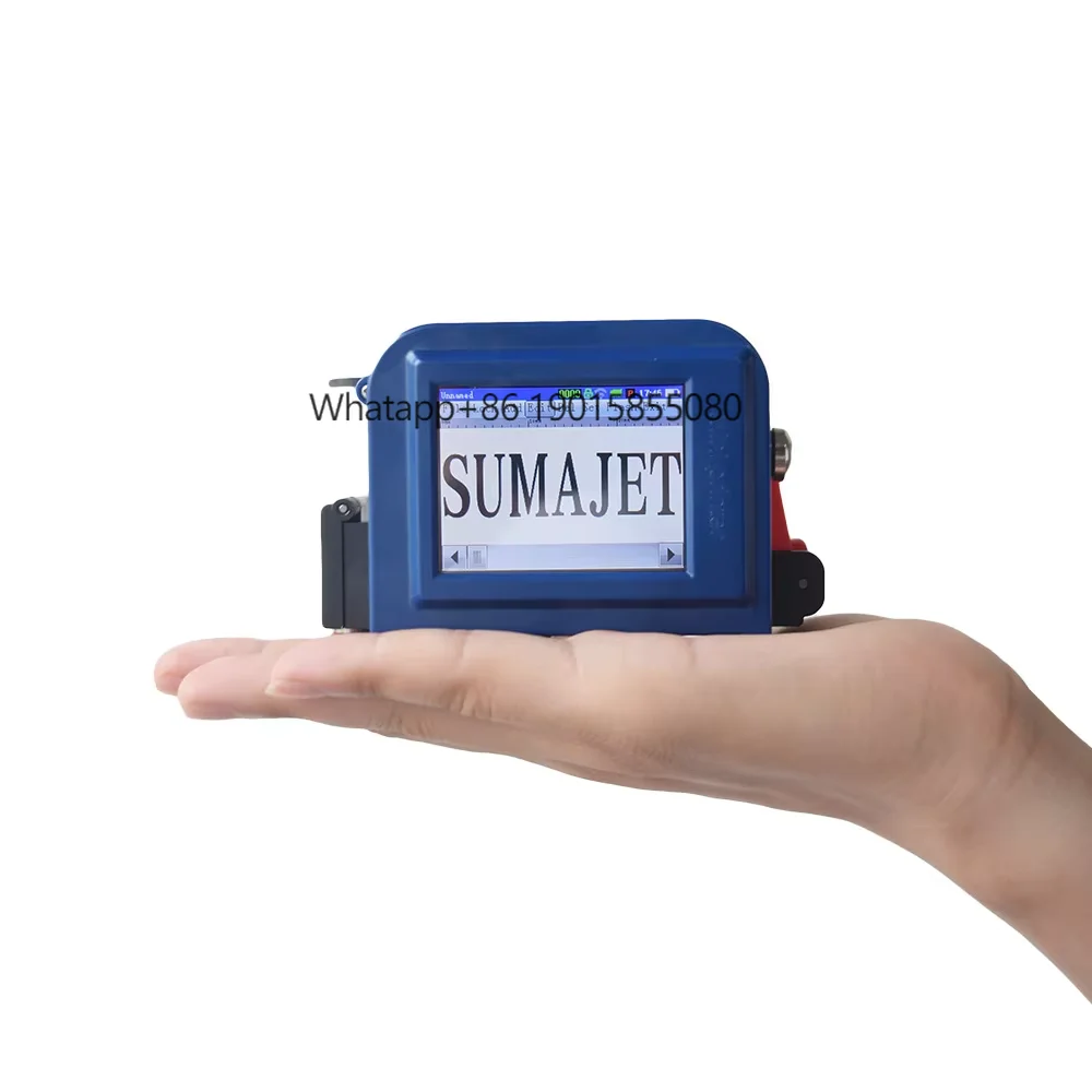 Mini impresora de inyección de tinta para alimentos, pasteles, cerveza, café, macarrones, pan, galletas, paquete de fecha de caducidad, impresora de logotipo portátil para pequeñas empresas