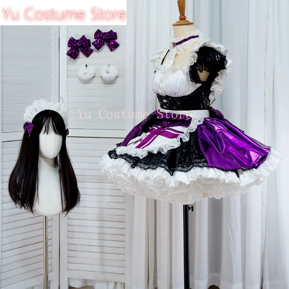 

Yu CostumeLovelive Tojo Nozomi Singing Suit Elegant Lovely Dress Uniform Cosplay Costume Halloween Carnival Party Outfit Women