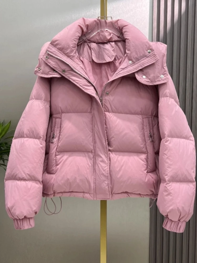 Winter Mantel Frauen Herbst Winter Mode Unten Baumwolle Parkas Mäntel Parkas Mit Kapuze Gestellte Dicke Warme Casual Frauen Lose Jacke
