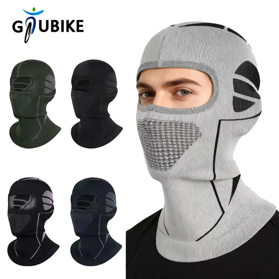 AliExpress GTUBIKE Winter Warm Balaclava Hat Elastic Breathable Full Face Mask for Cycling Outdoor Sports Cycling Skiing Motorcycle Bicycle