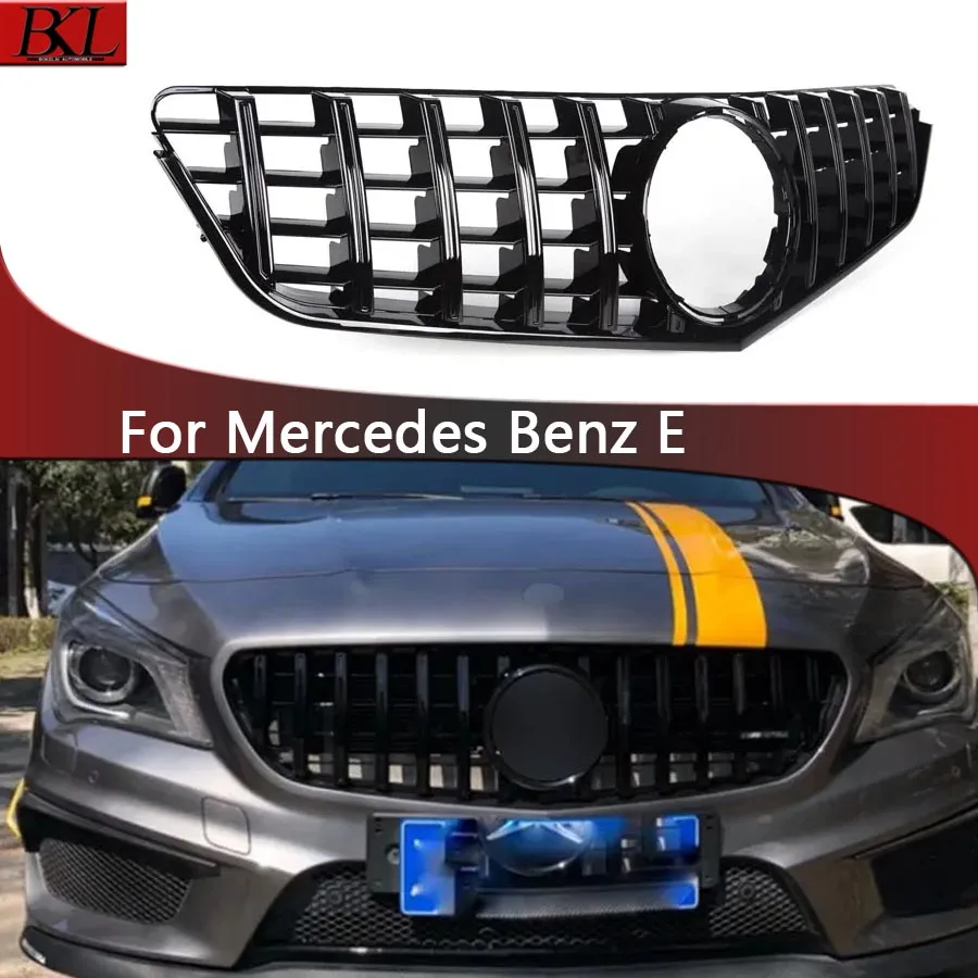 

Suitable For Mercedes Benz E Class W207 E260 E300 E350 GT Style Grill Front Bumper Movement net Air intake grille 2010-2015