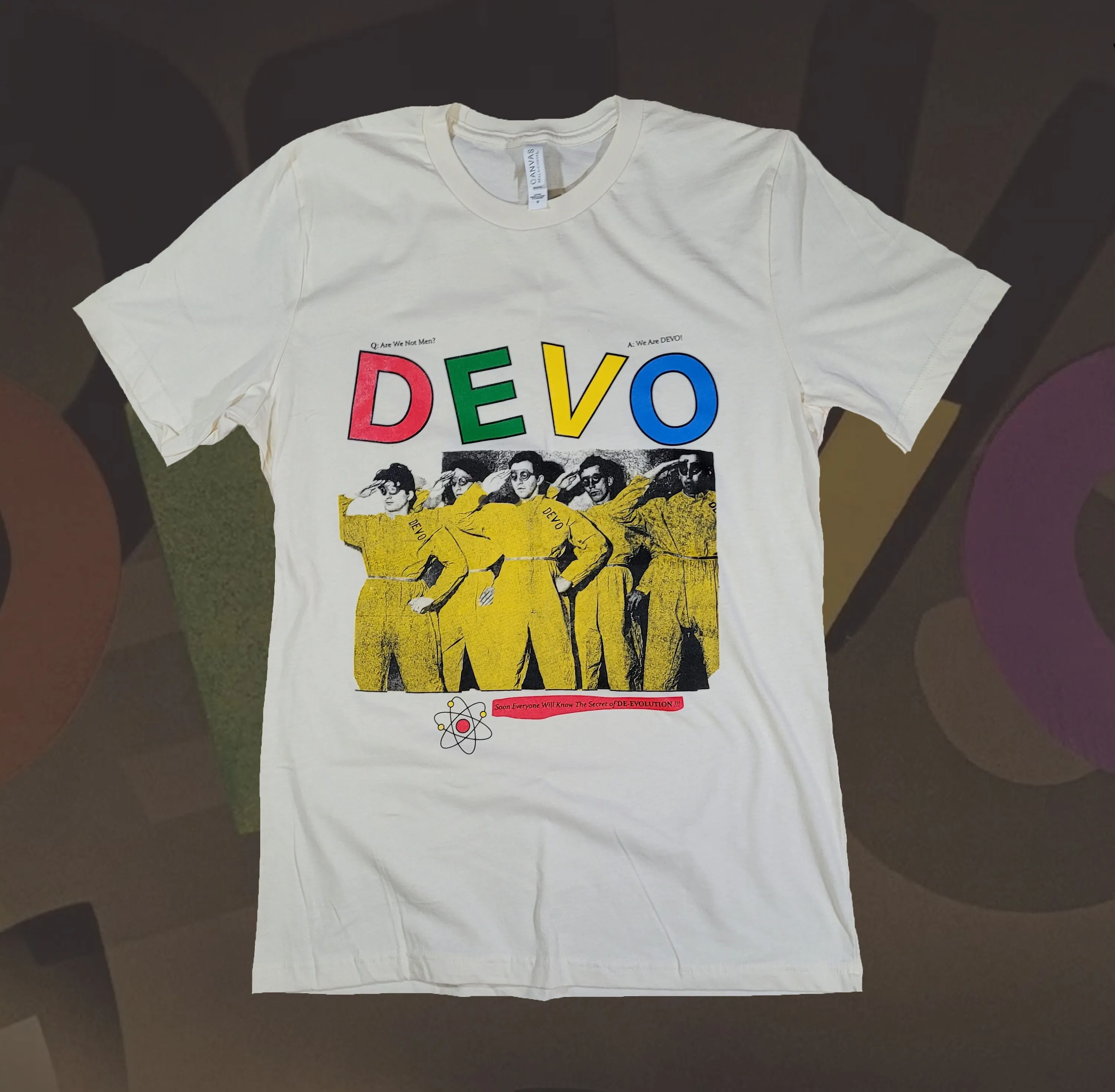 DEVO shirt BellaCanvas