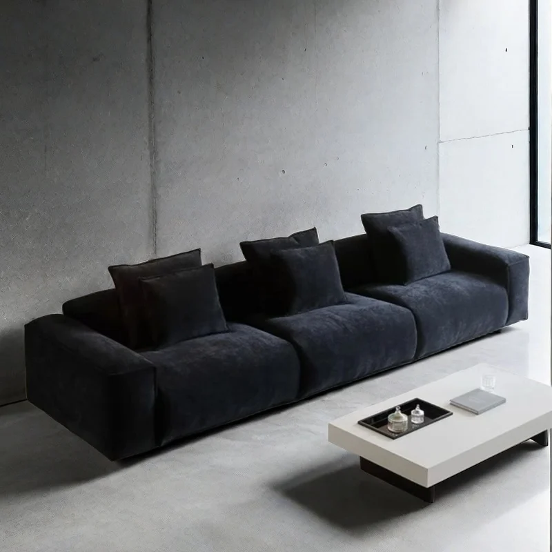 

Wood Soft Unique Couches Lazy Black Italian Puffs Living Room Sofa Modern Lounge Designer Woonkamer Banken Furniture Living Room