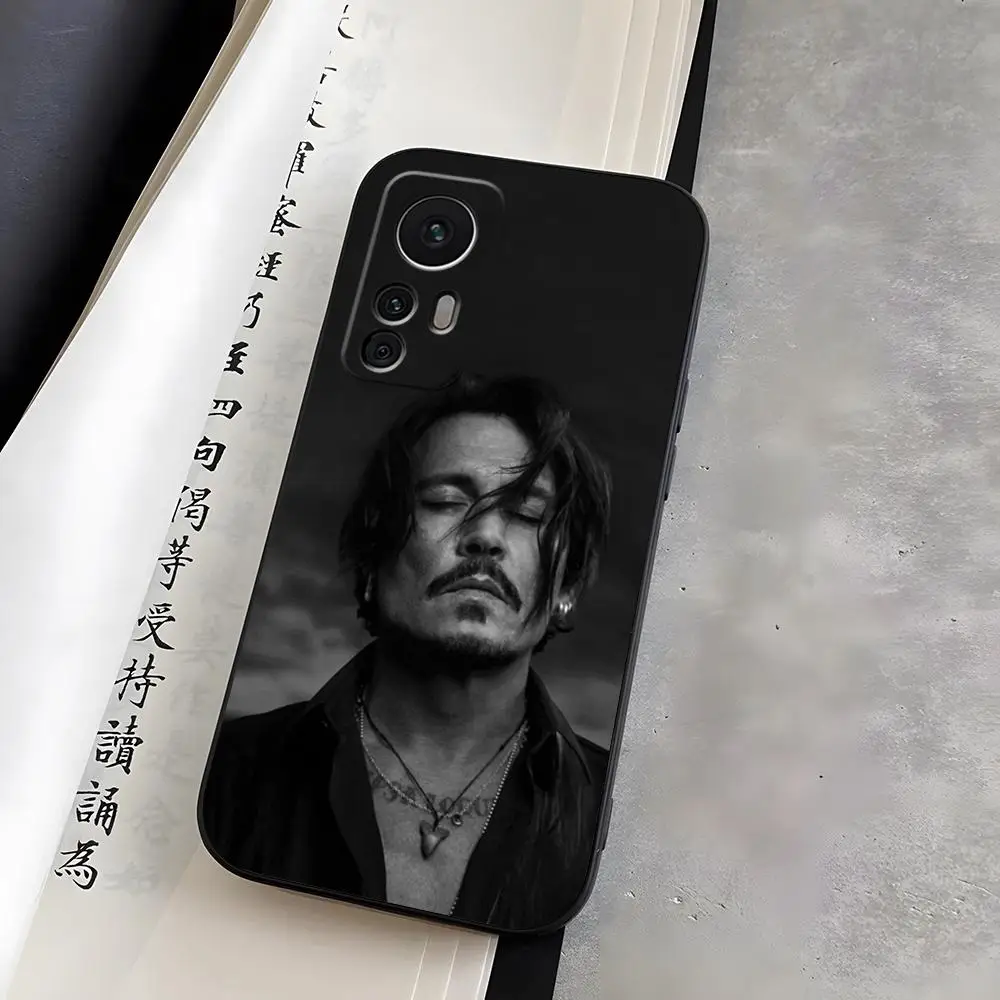 Johnny Depp Actor Phone Case Fundas for Xiaomi Redmi Note 14 10 13 12 Pro POCO F4 F5 X5 Pro 12 13 11T Lite Ultra Cover