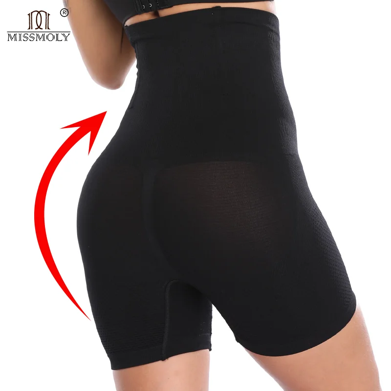 Women Hip Enhance Control Panties MISS MOLY High Waist Trainer Underwear Shapewear Seamless Thigh Slimming Lingeries Shaper Faja