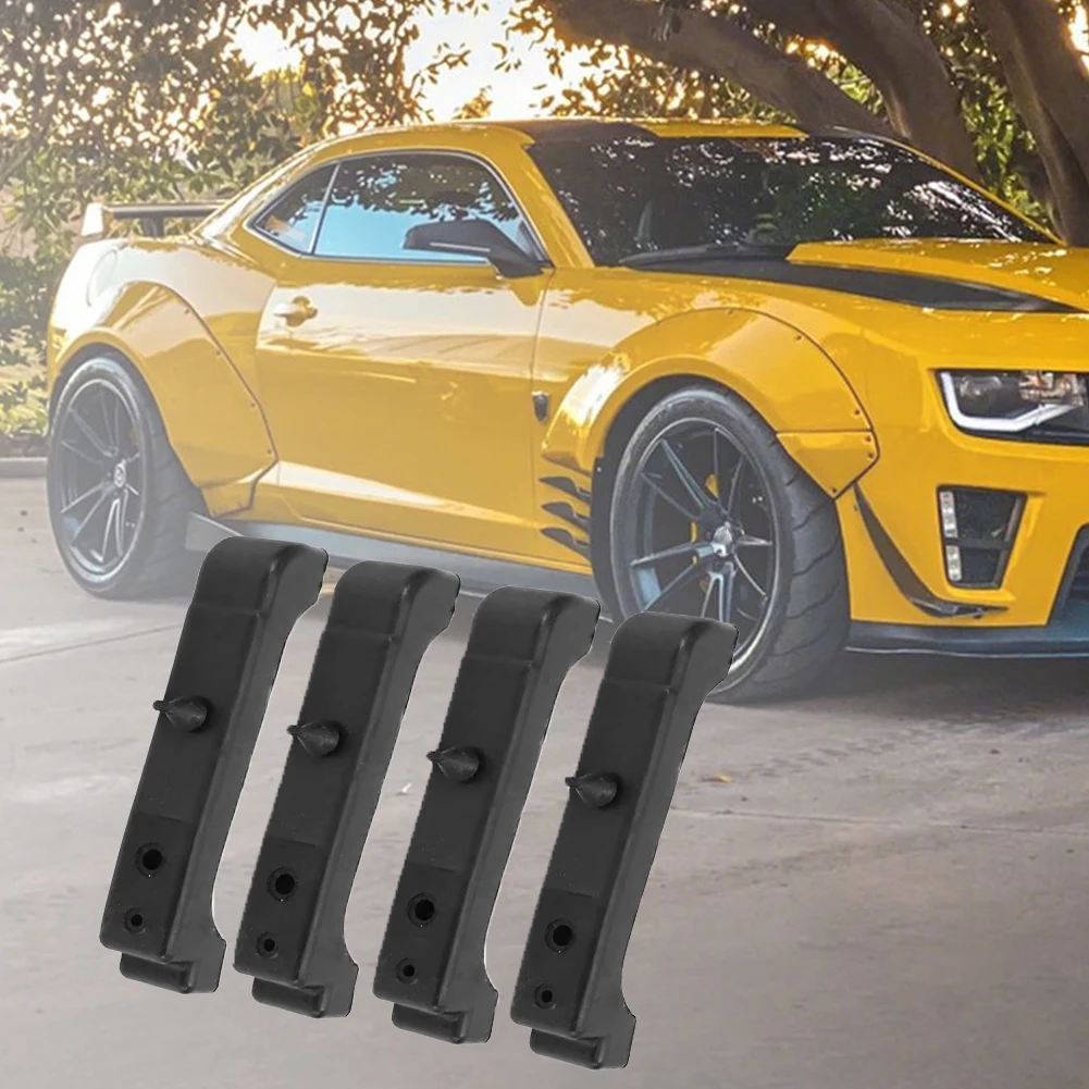 4Pcs 4 Core Radiator Mounts Cushions Black Rubber 4 Core Radiator Pads Replace 4012326682S for Chevelle Camaro El Camino Impala