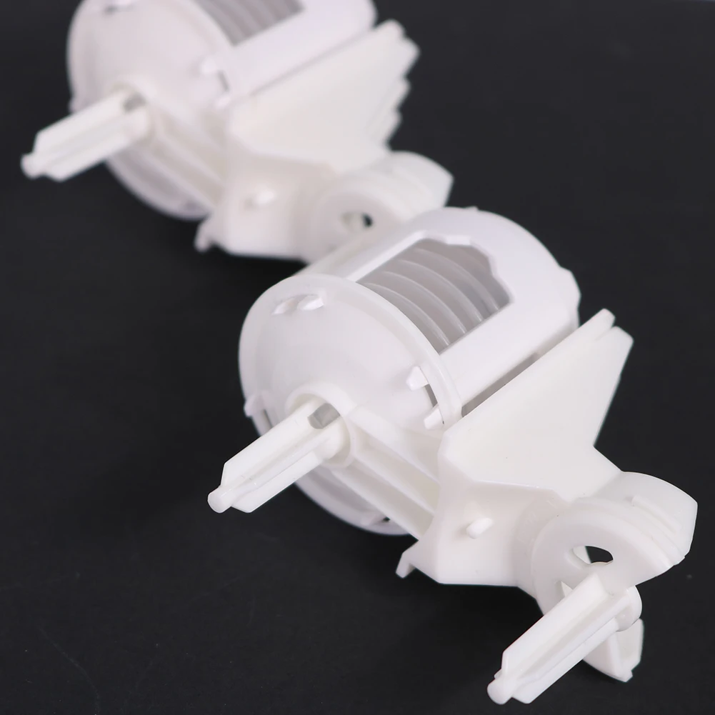 1 Piece White Plastic Dual Flush Pneumatic Button Switch Panel For Concealed Water Tank Bathroom Plumbing Fixture Accessories