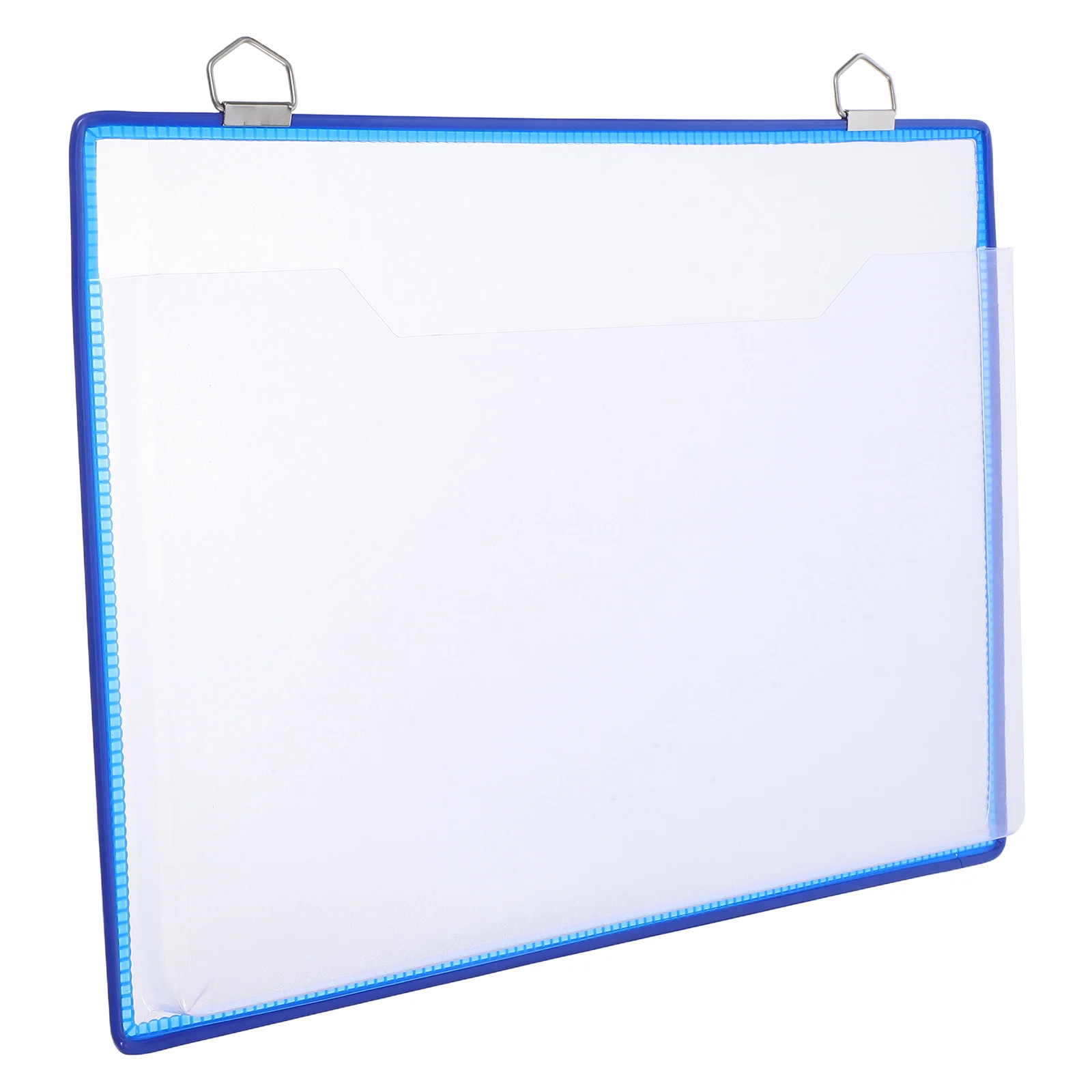 File Storage Bag Hanging Magazine Plastic Document Office Holder Thickened Pocket for Home Folder