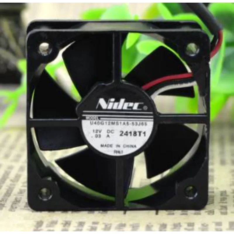 New Fan For Nidec U40g12ms1a5-53j65 Silent Cooling Fan 12V 0.03A 4CM 4020 40×40×20mm