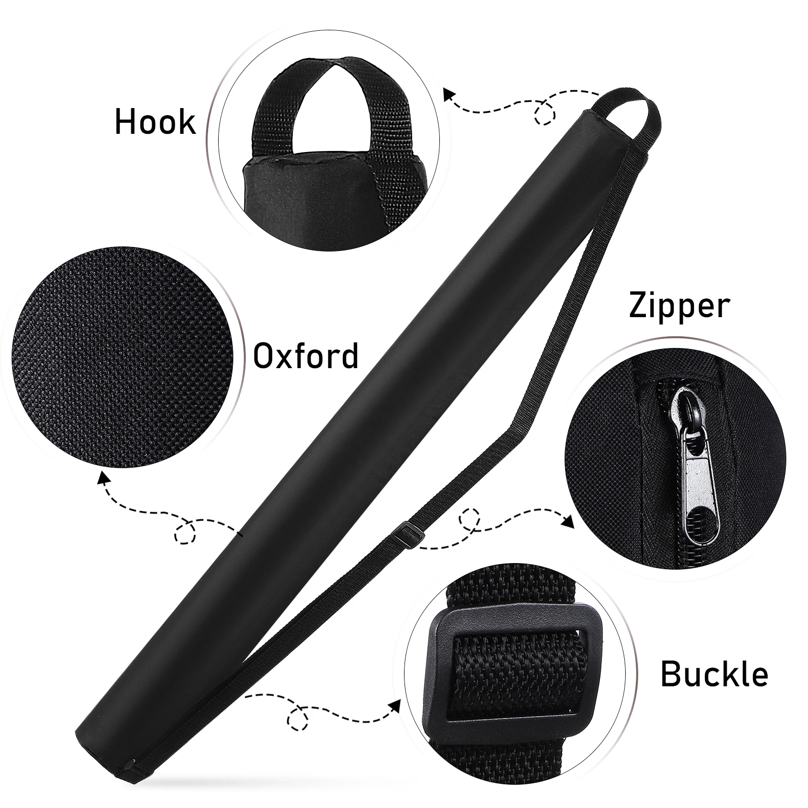 2Pcs Golf Cooler Bags Insulated Beer Sleeves Hold 7 Cans Smooth Zip Closure Portable for Golf Picnic Camping Outdoor Activities