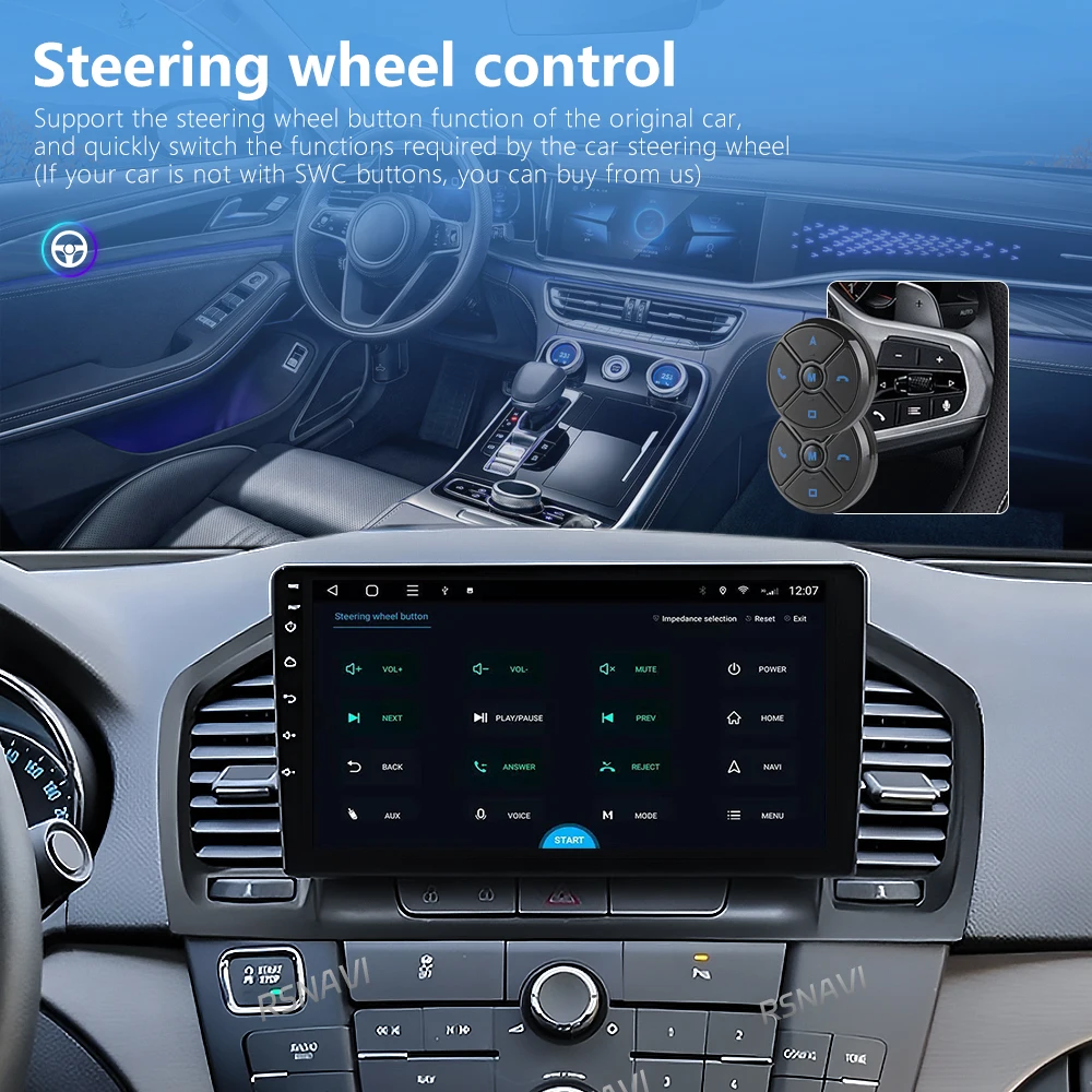 Android 16 Carplay Car Player Radio Multimedia For Buick Regal For Opel Insignia 1 2009 - 2013 Autoradio Stereo 2Din Head Unit - view 5