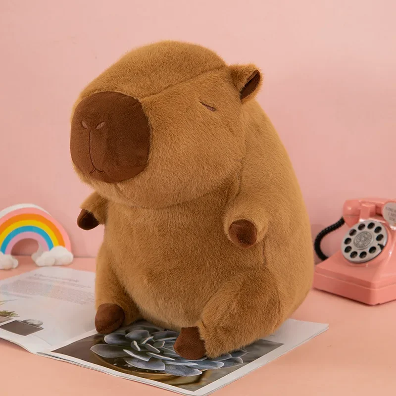 20/30 سنتيمتر لطيف كابيبالا كابيبارا ألعاب من نسيج مخملي Kawaii الإنترنت المشاهير كابيبارا يونيو دمية القبيحة خنزير غينيا دمية