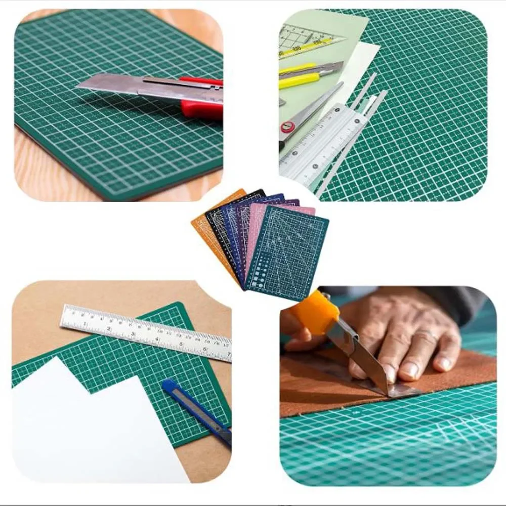 1PC A5 Cutting Mat Professional Double-sided Durable Cutting Mat Very Suitable for Paper Cutting Sewing Engraving