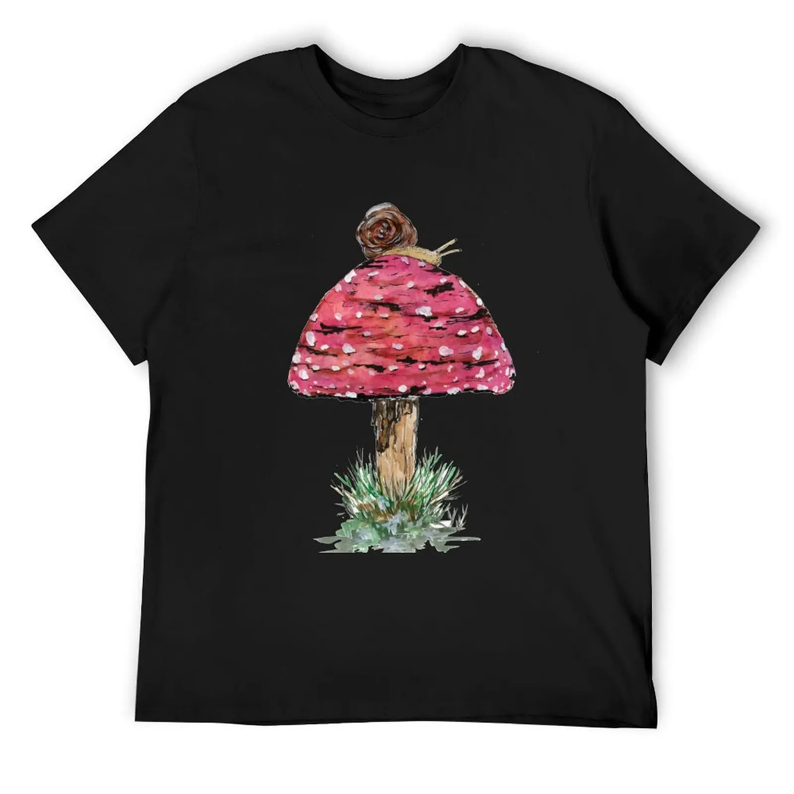 

Fly Agaric Toadstool and Snail T-Shirt graphic shirts oversized graphic tee graphics street wear mens graphic t-shirts pack