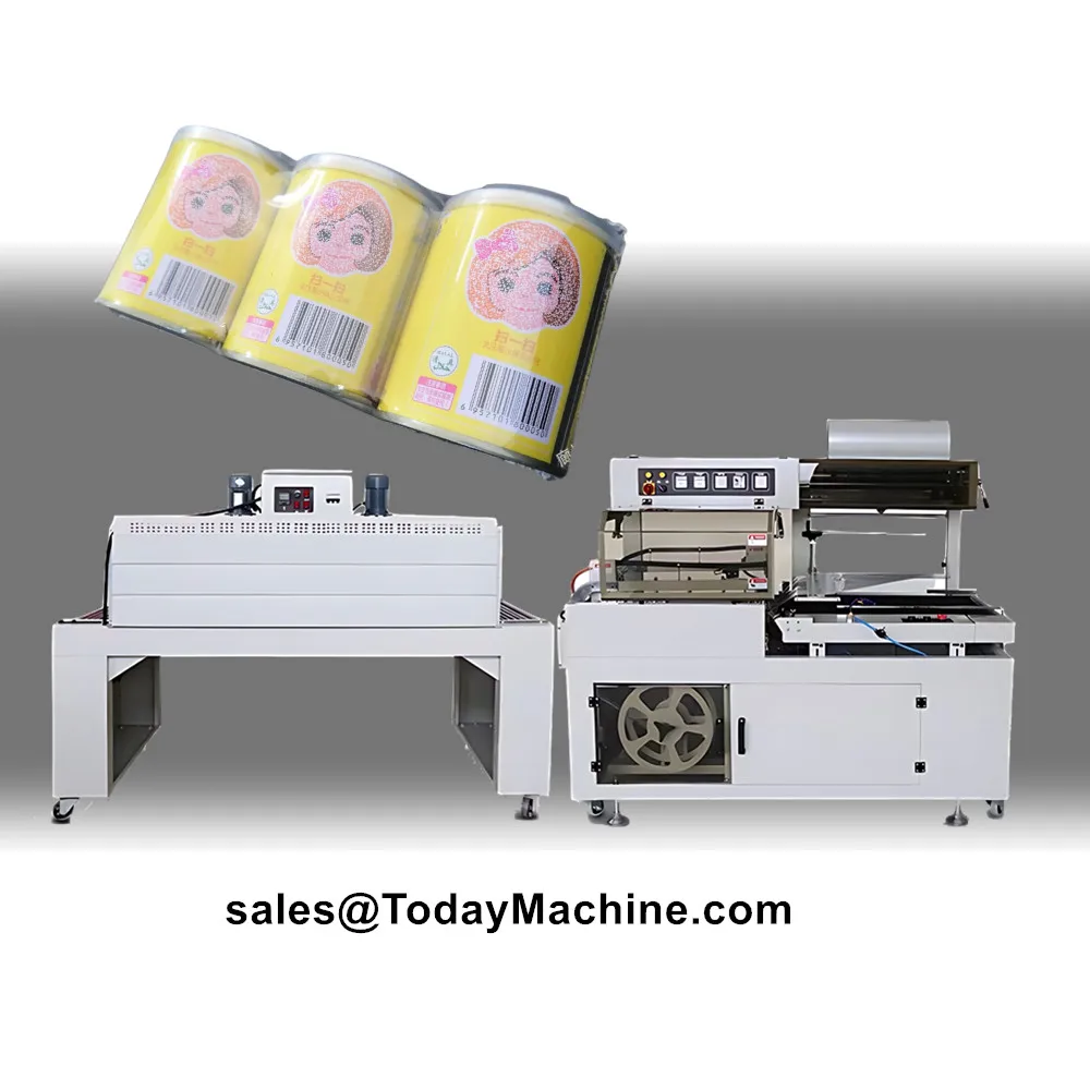 Automatische geschenkdoos warmtekrimpende tunnelverpakkingsmachine