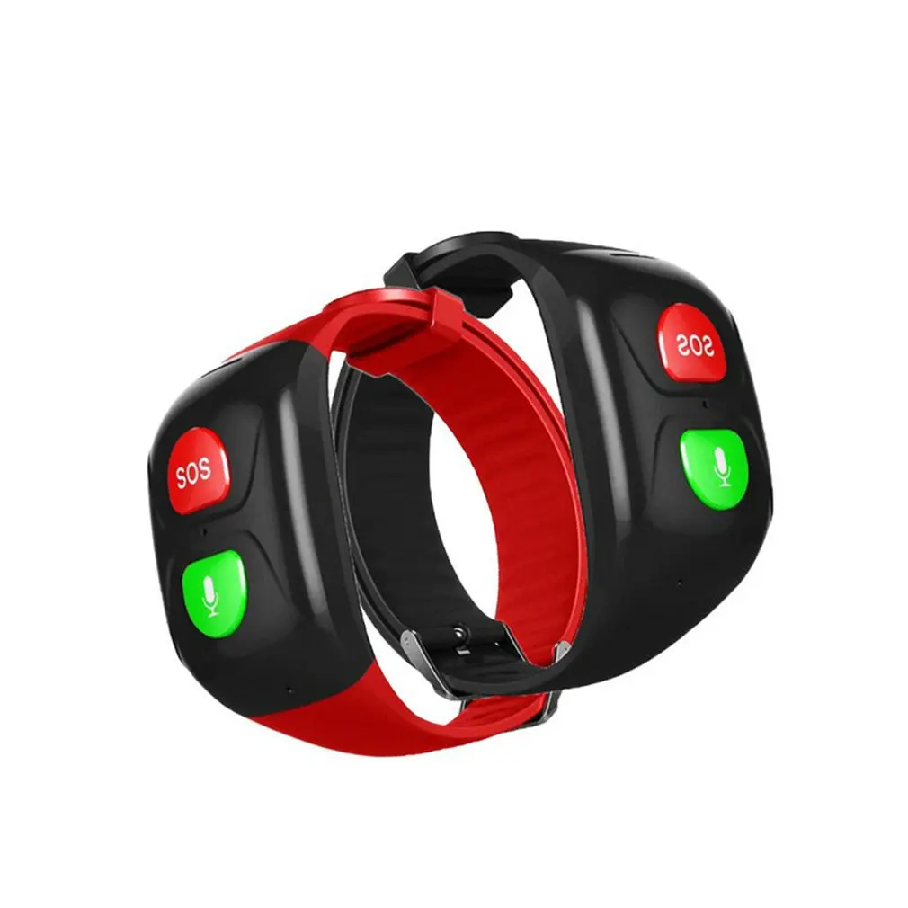 4G Elderly Older Old Man GPS+WIFI Position Swimming Heart Rate SOS App Remote Monitor Call Smart Band Watch Bracelet Smartband