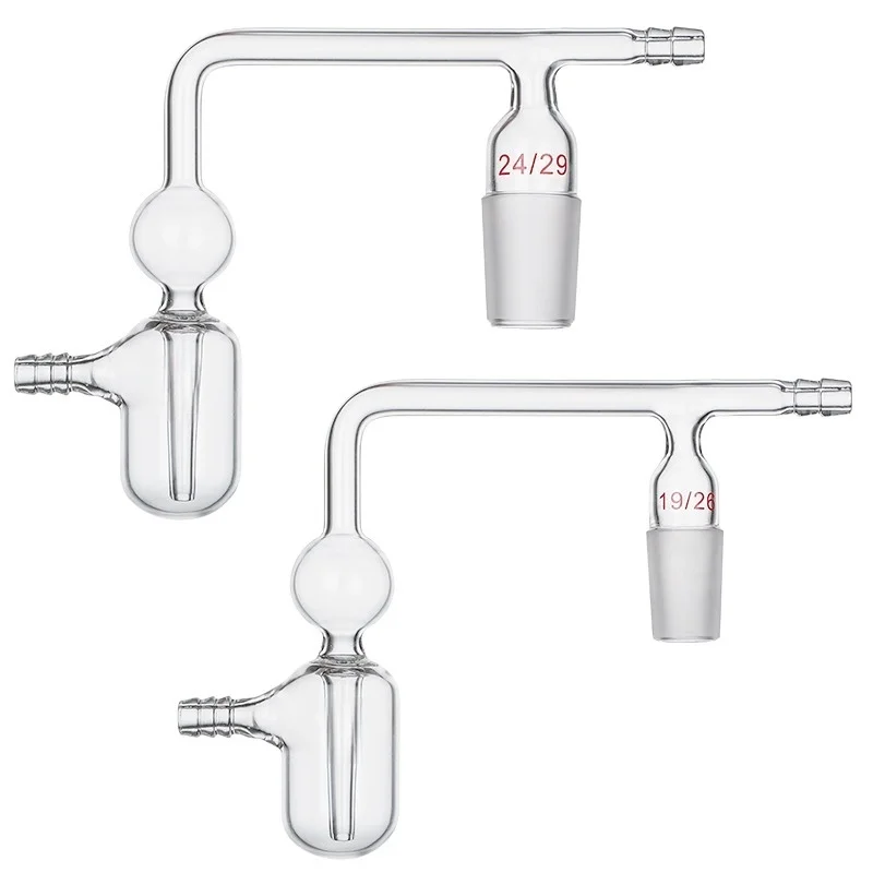 Kit de seguridad de protección a prueba de explosiones para mezcla de Gas, tubo sellado líquido tipo F, 14/24/29, detección de metales de óxido antirreflujo JVLAB ​