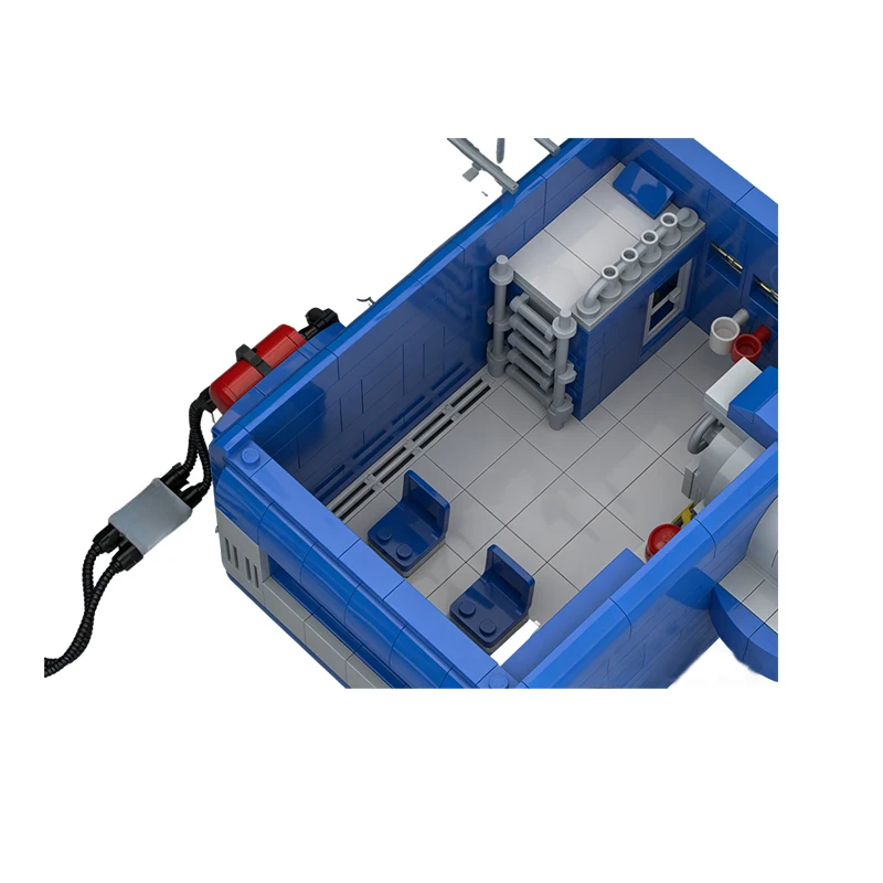 3287 PCS Customize Vintage Space-Style Diorama MOC Customize Modular Building Block Technology Design DIY Boys Toy Birthday Gift