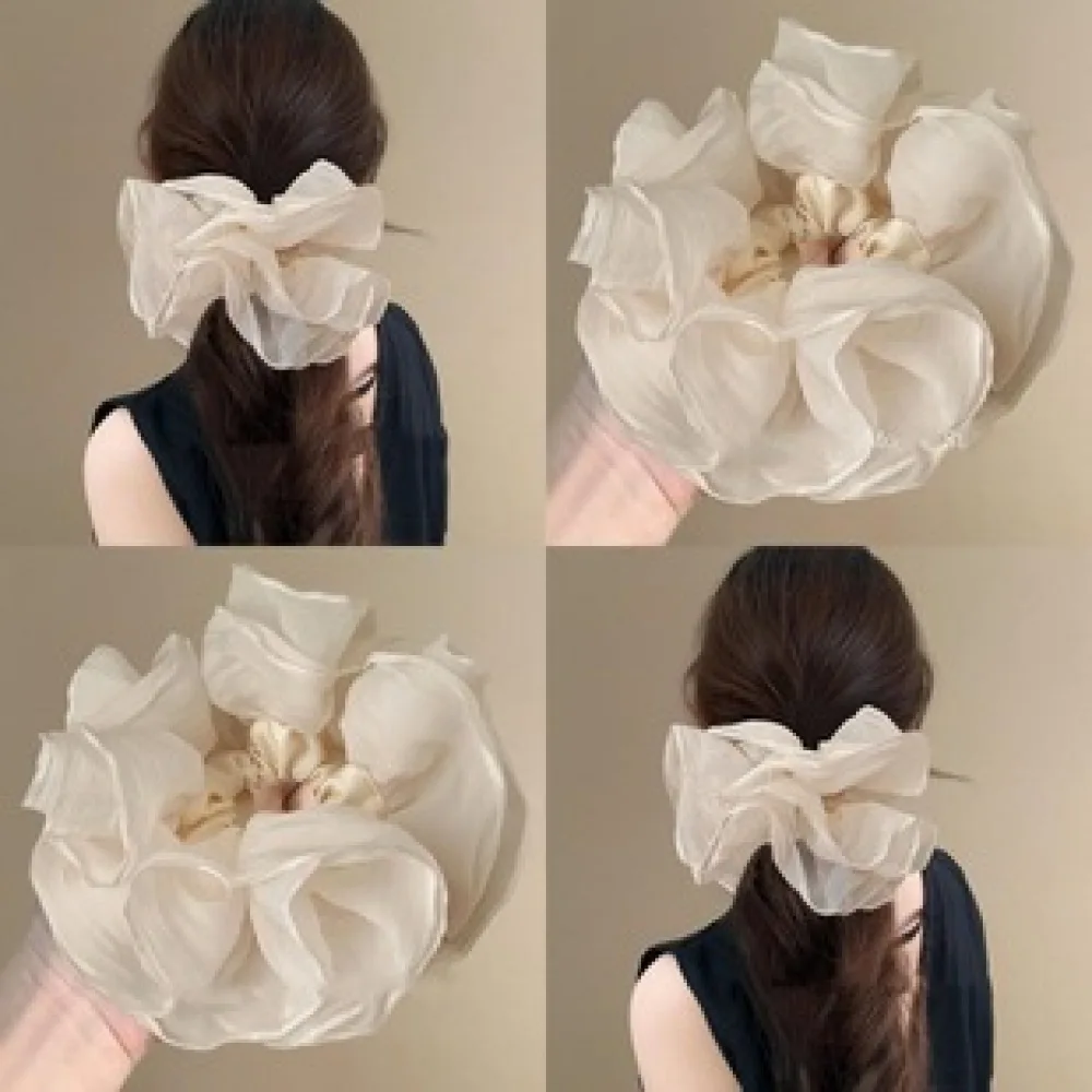 Elegant Large Shark Hair Claw Clip For Thick Hair Minimalist Polka Dot Design Women Fashion Ponytail Holder Hair Styling