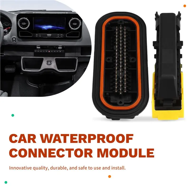 2X 2-967677-1 1718248-1 55Pin Auto Connector Module Truck ECU Plug DJ7552-3.5-21 A4574434140 A0084462840 For Benz