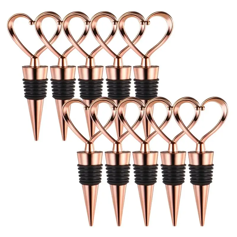 

AT13 Wine Stopper 10Pack Wine Bottle Stopper Reusable Wine Stoppers For Keeping Standard Bottles Wine Champagne Fresh