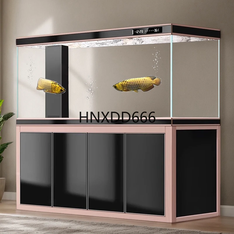 

Fish tank living room household ultra-white glass