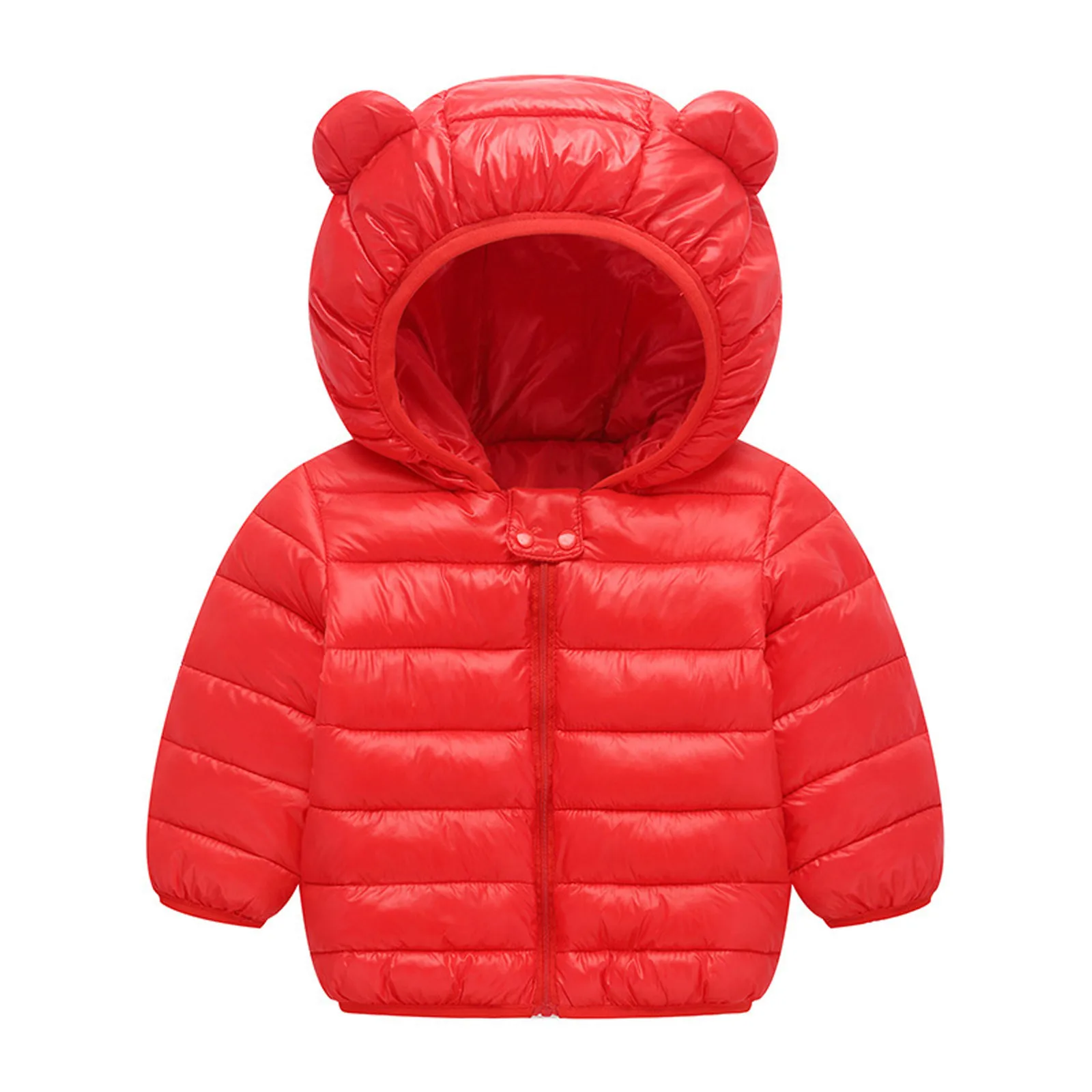 Chlidren Boys Girl Winter Coats Jacket Kids Zipthick Ears Snow Hoodie Clothes Children Clothes Girl Baby Boy Clothes детская оде