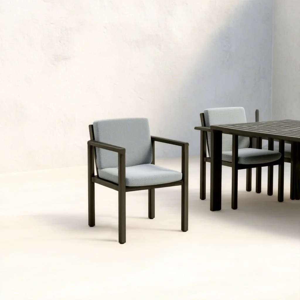 

Sigma Design Modern Aluminum Garden Customized Sofa Chair Set for Outdoor Farmhouse & Park Use Durable UV-Resistant Waterproof