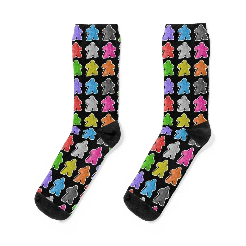 

Meeple People Socks FASHION gift christmas gift new year Mens Socks Women's kawaii winter gifts cartoon Socks Woman Men's