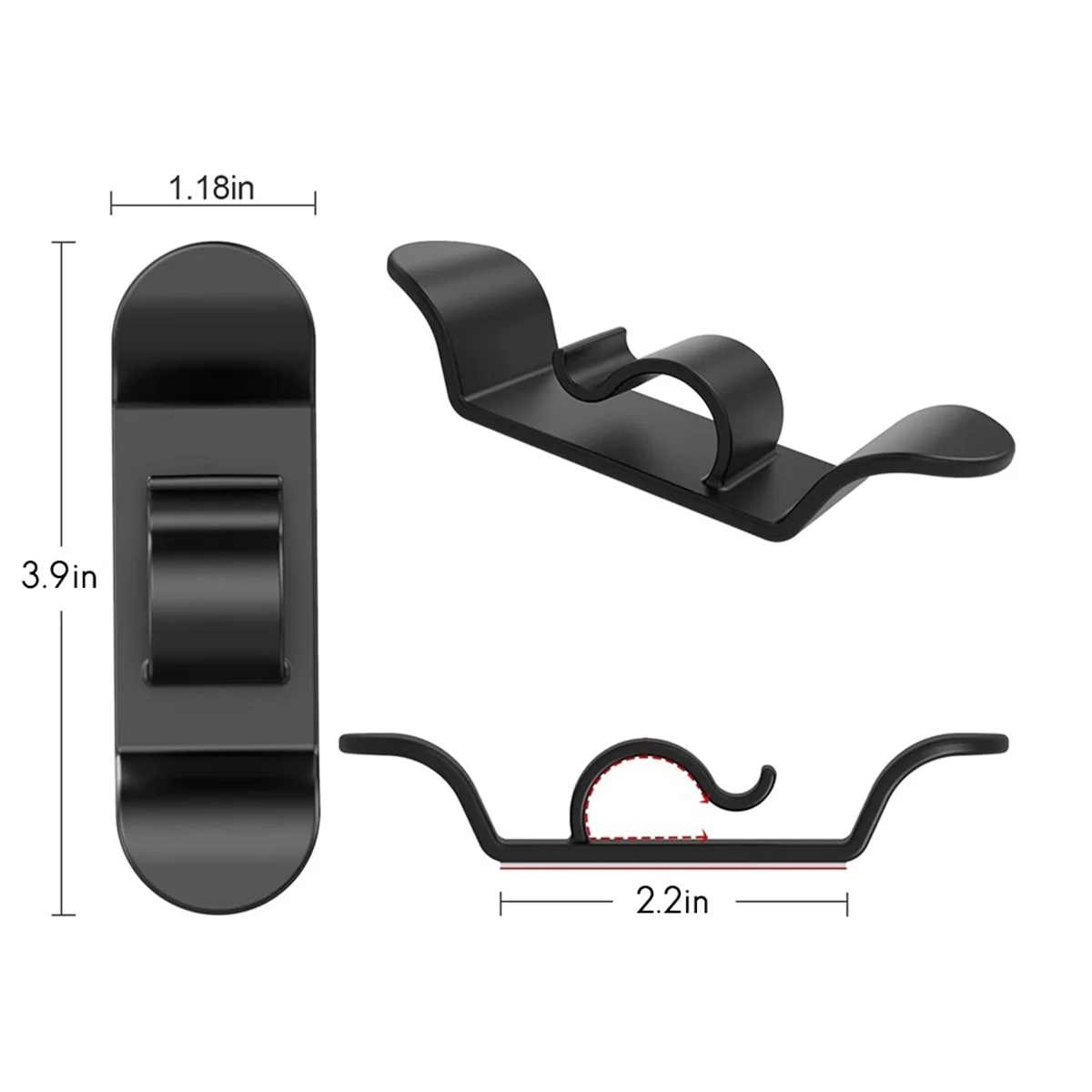منظم سلك لأجهزة المطبخ وحامل سلك تخزين الكابل للخلاط وصانع القهوة ومقلاة الهواء وطباخ الضغط