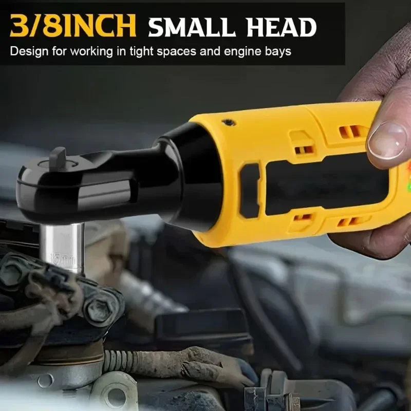 مفتاح ربط بسقاطة كهربائي 220N.M سائق لاسلكي 3/8 ''إزالة الصدمات المسمار الجوز إصلاح أدوات كهربائية لبطارية ديوالت 18 فولت 20 فولت
