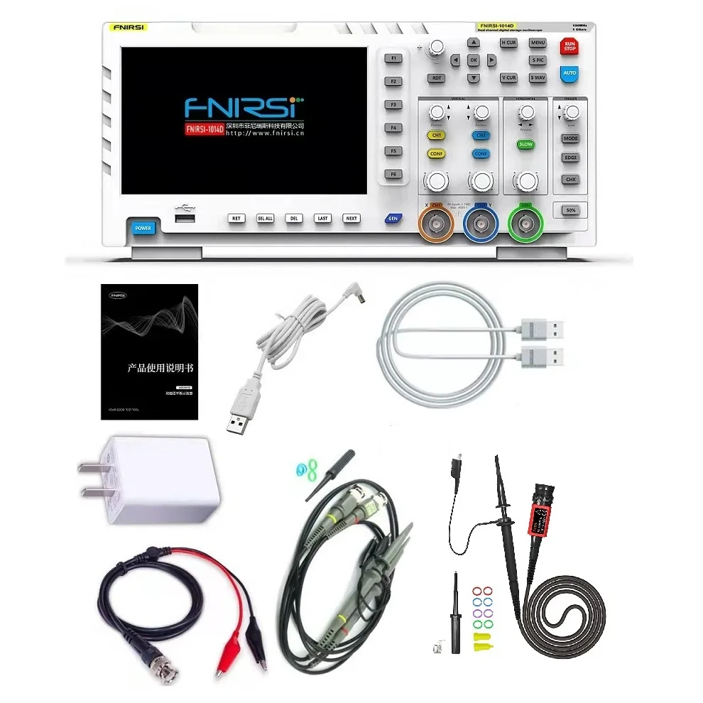 1014D 1013D P4100 Digital Oscilloscope Combined DDS Dual Channel Signal Generator 1GSa/s Sampling 100MHz* 2 Analog Bandwidth