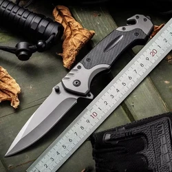 Stainless steel new folding knife outdoor camping wilderness survival knife multifunctional tool EDC tactical pocket knife