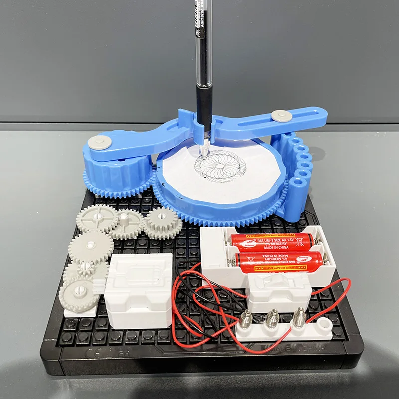 مجموعة العلوم الجذعية للأطفال لتقوم بها بنفسك دائرة مبدأ ميكانيكي تجربة التعليم المبكر لعبة هدية عيد ميلاد #5