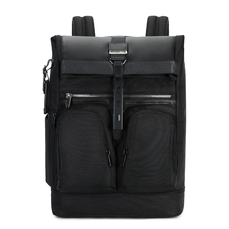 حقيبة ظهر عصرية للركاب للرجال، حقيبة نايلون أنيقة ذات سعة كبيرة للعمل ورحلات عطلة نهاية الأسبوع 232388 #1