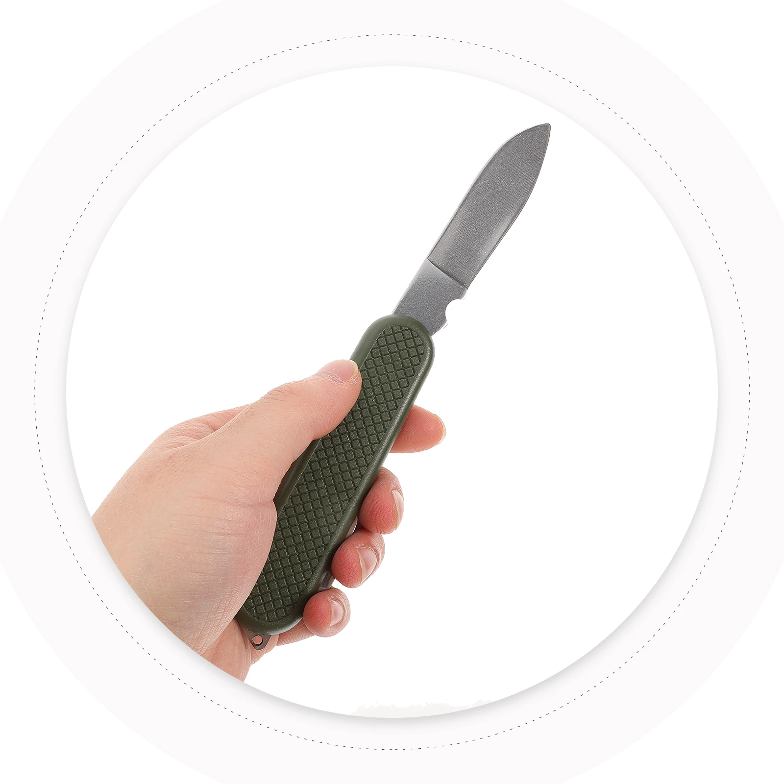 

1 set Multifunctional Knife Fork Spoon Stainless Steel Travel Party Utensils Set Tableware Camping Outdoor Dining Tools Foldable