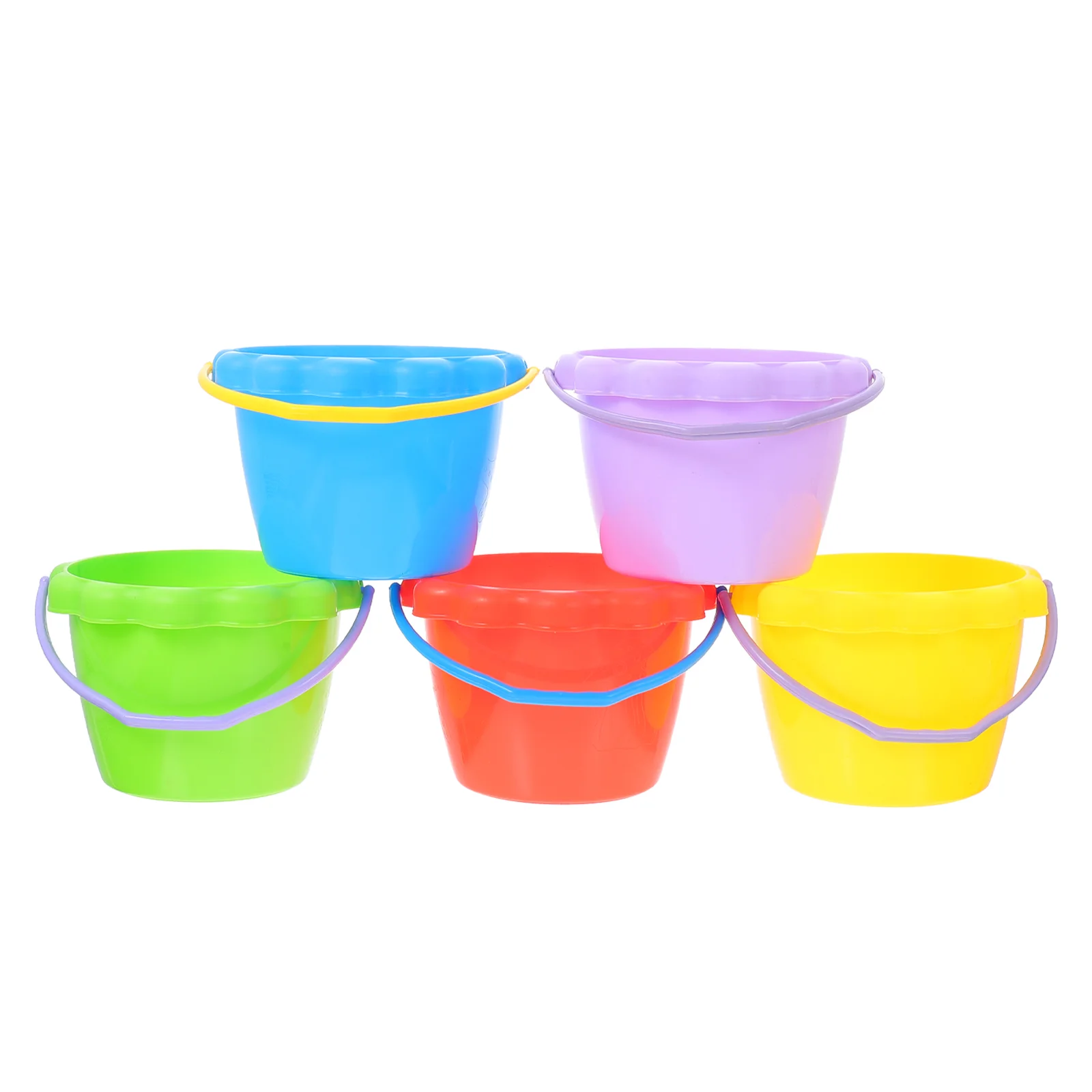 Children Beach Toys Summer Toys Kids Seaside Silicone Sand Collection Bucket Digging Sand Tools Beach Toys