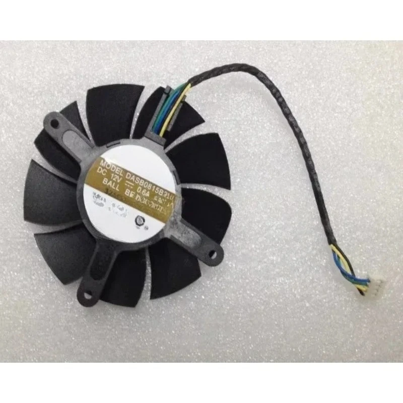 For GTX560 Graphics Fan DASB0815B2U AVC Dual Ball Fan