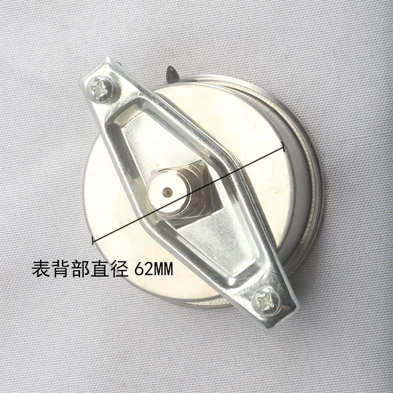 Кронштейн для манометра воды с обратной подключением, монтажный Железный зажим, квадратный зажим для крепления отверстий