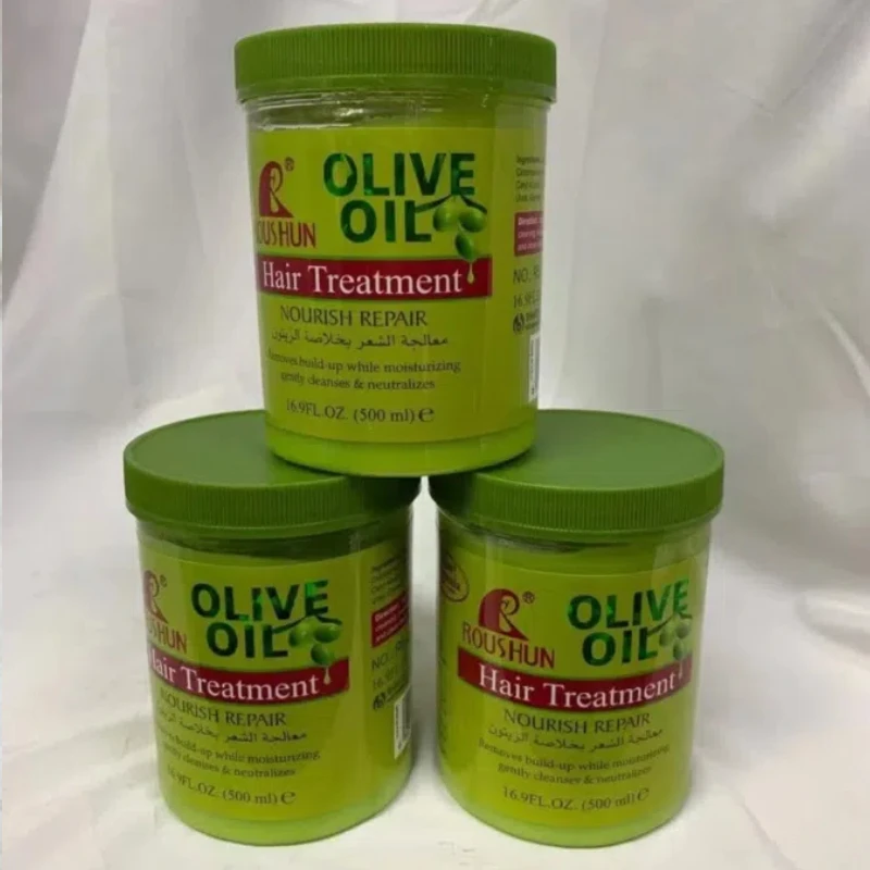 500 мл кондиционер для ухода за волосами с оливковым маслом, маска для волос OLIVES