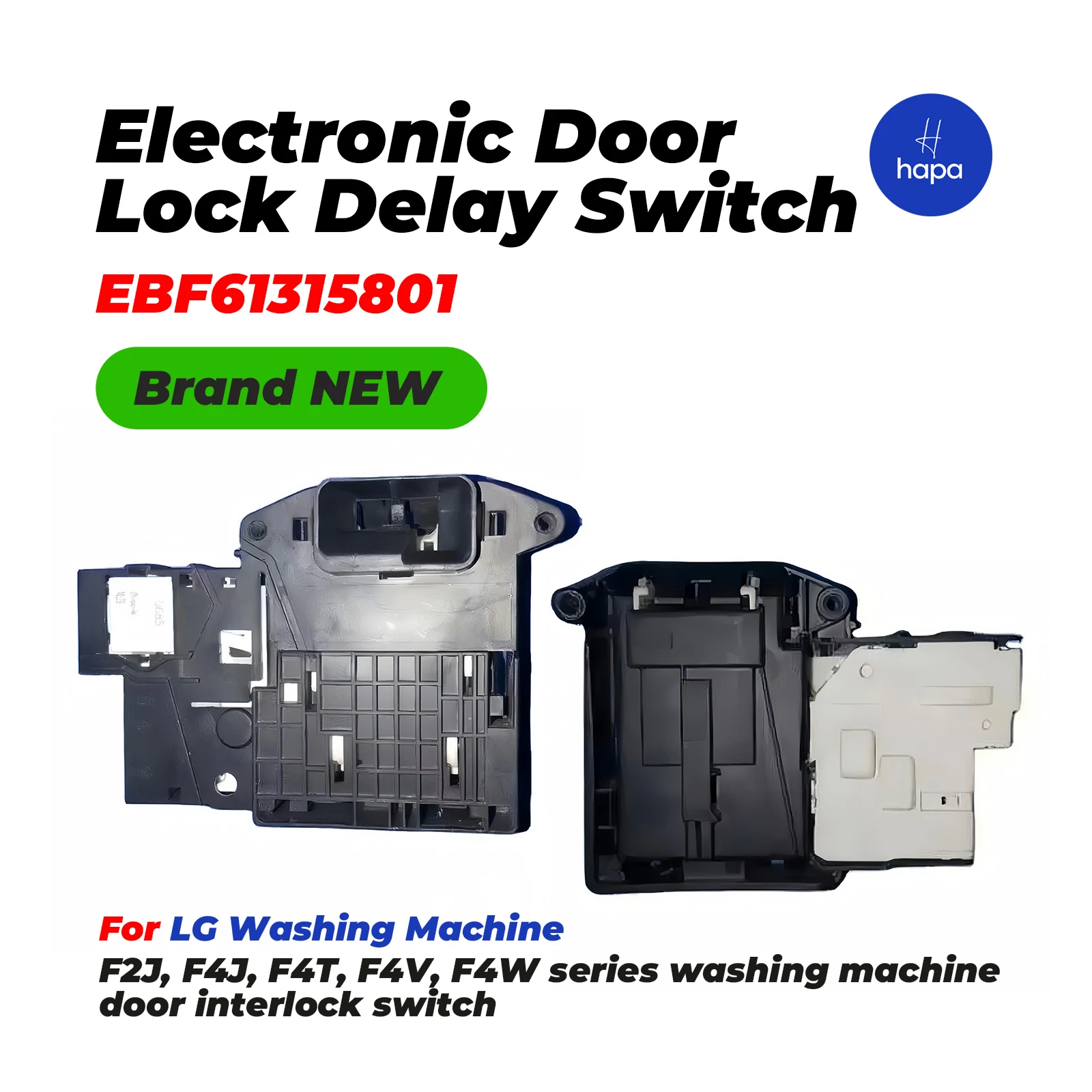 New EBF61315801 220V Electronic Door Lock Delay Switch For LG Washing Machine Washer Parts