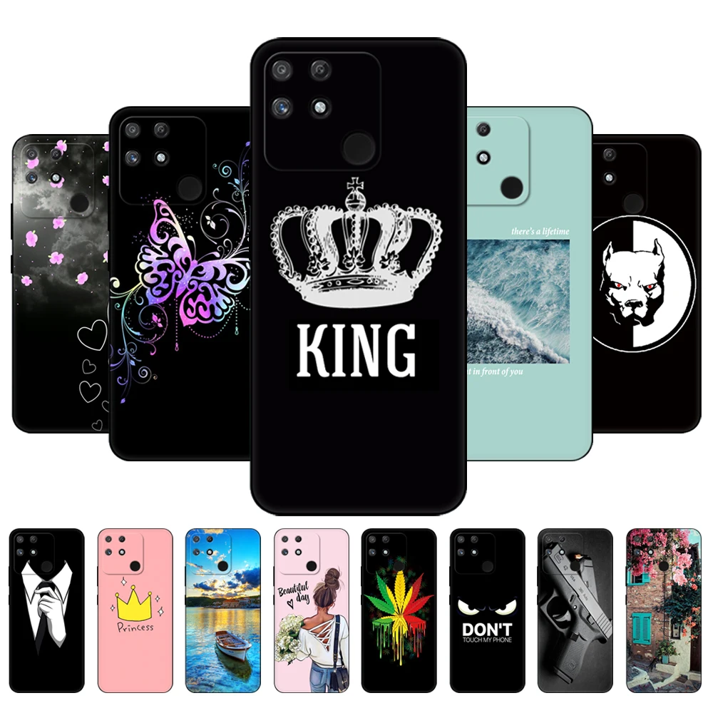 Чехол для Realme Narzo 50A 6,5 дюйма, силиконовая задняя крышка для OPPO Realme Narzo50A 50 A, мягкий чехол RMX3430, чехол для телефона